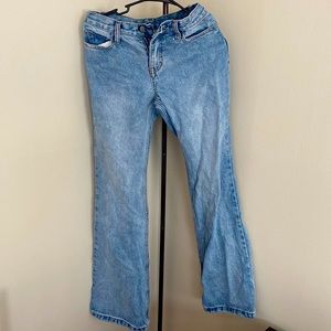 Brandy Melville Flaired Light Blue Jeans
